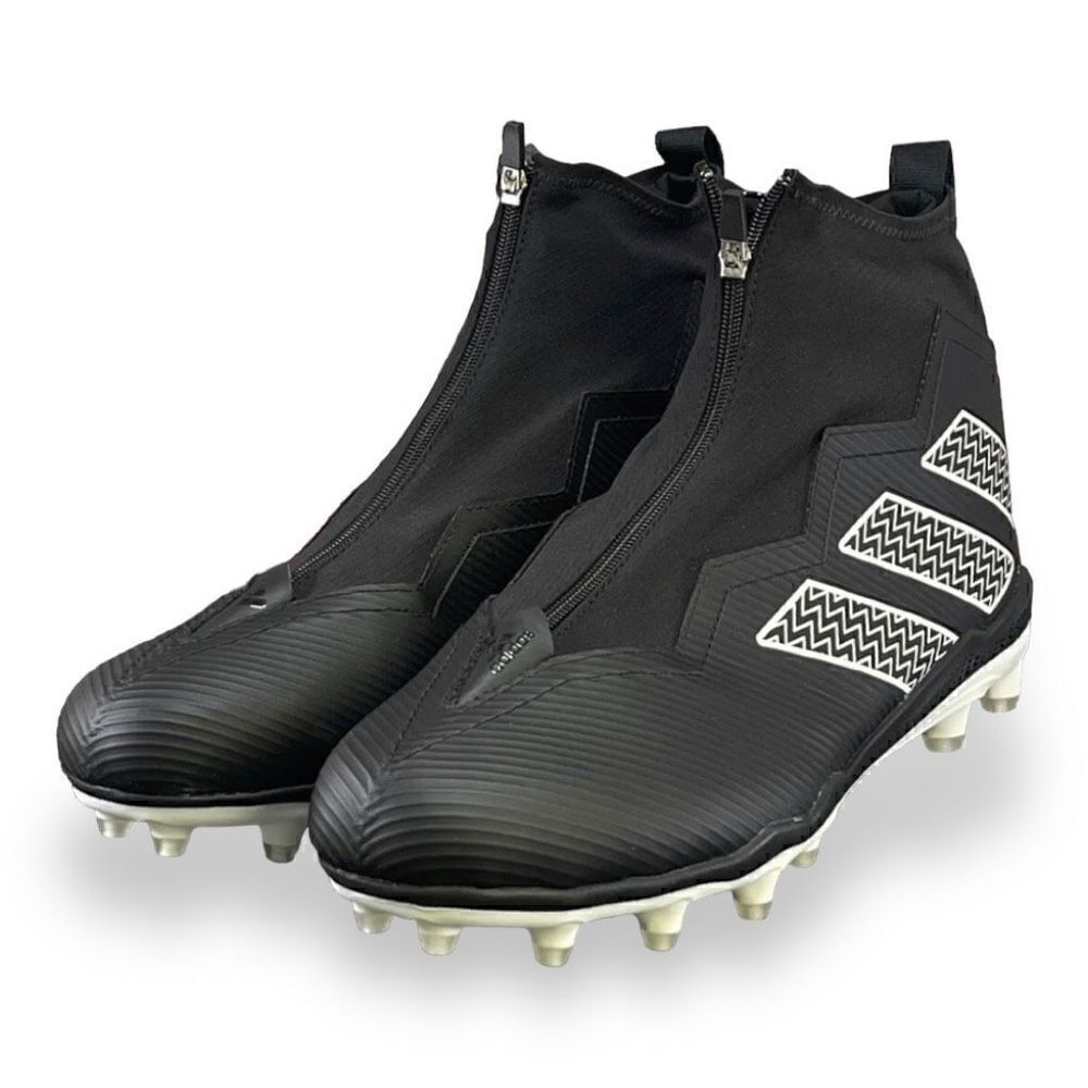 Adidas Nasty 2.0 Texas A&M Aggies Team Football Cleats Black Mens size 11 HQ6406